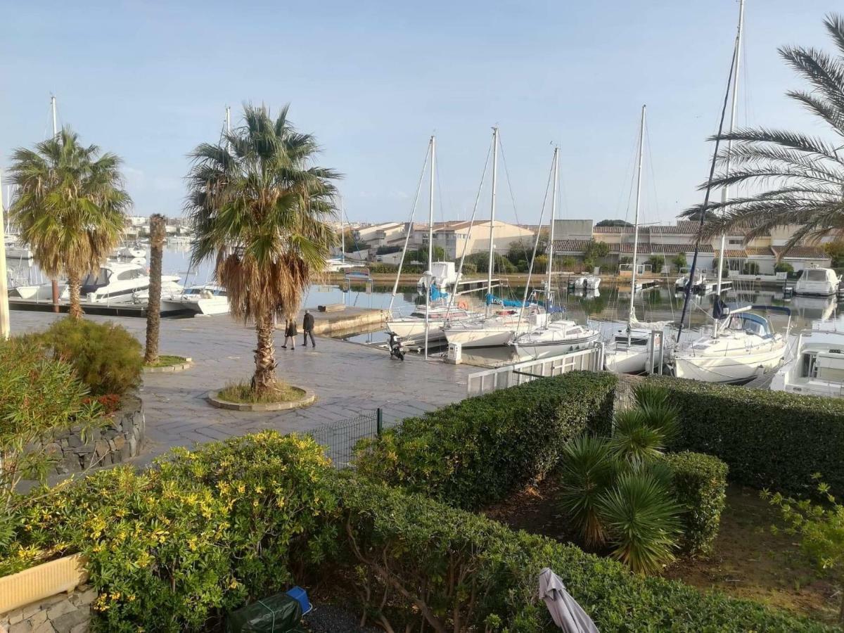 Cap Capistol Studio Le Cap D'Agde Vue Port Екстериор снимка