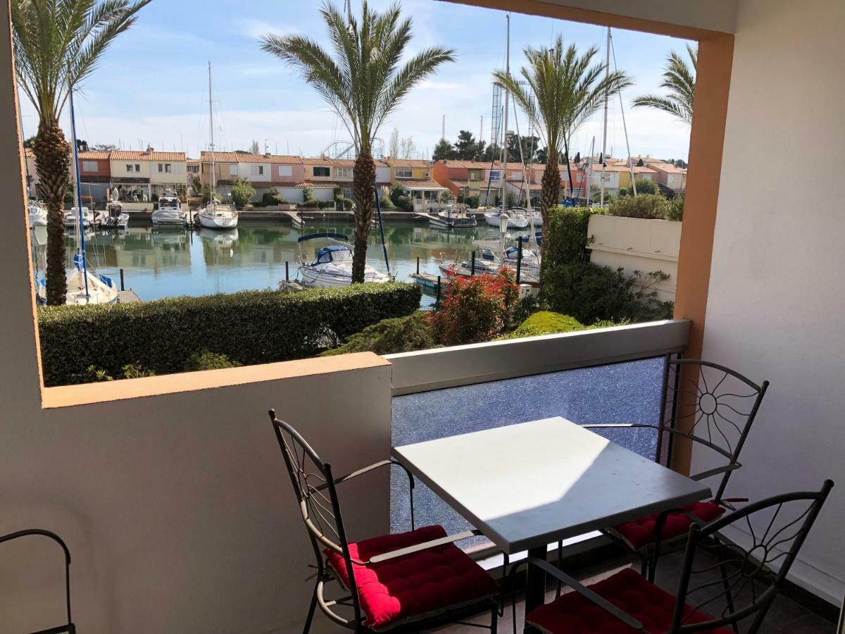Cap Capistol Studio Le Cap D'Agde Vue Port Екстериор снимка