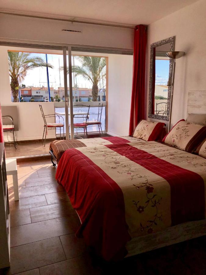 Cap Capistol Studio Le Cap D'Agde Vue Port Екстериор снимка